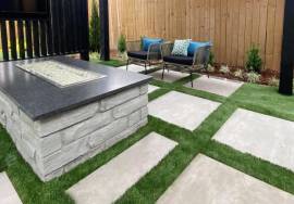 Gravel Patio With Pergola Broken Arrow